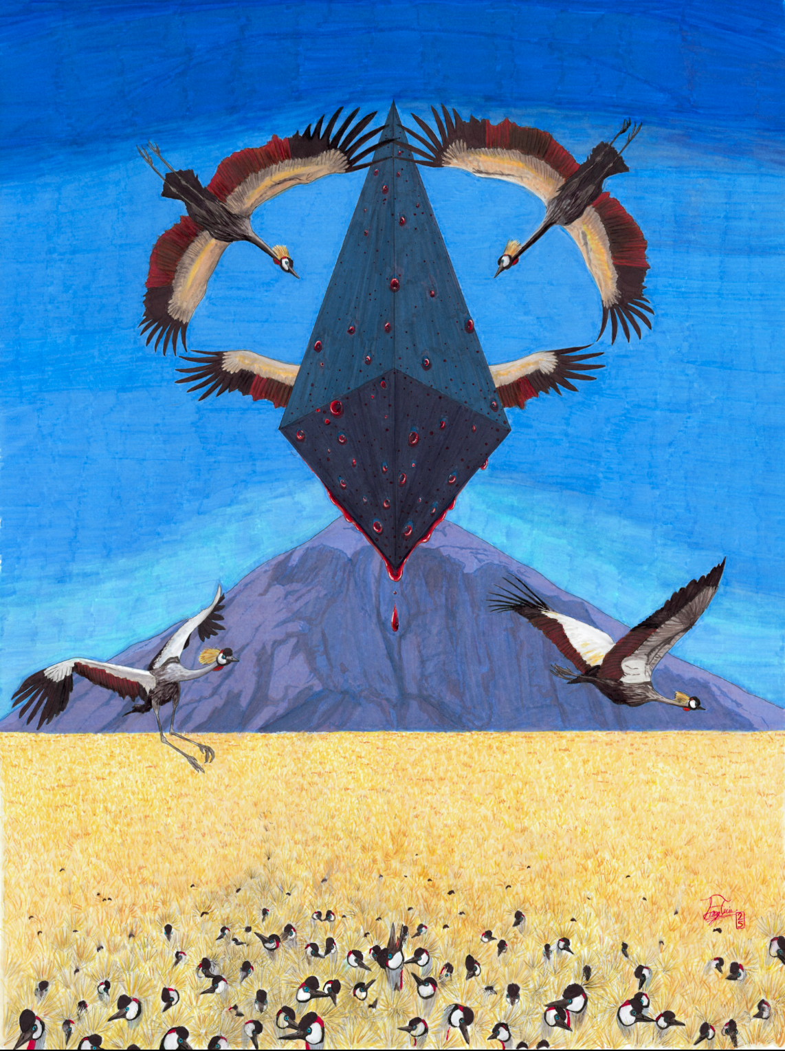 Birds, Caiman, etc.