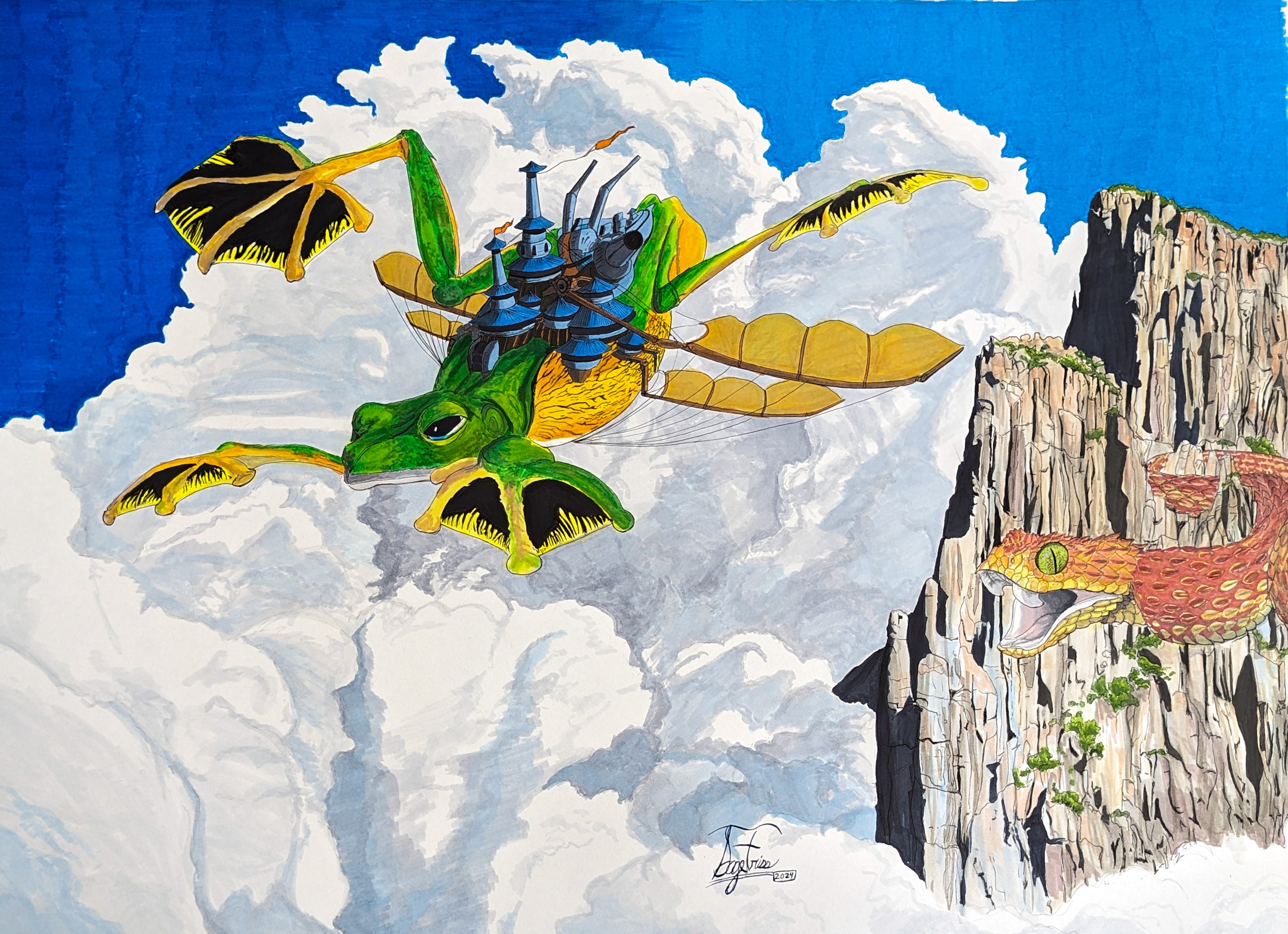 Flying Frog City image 0