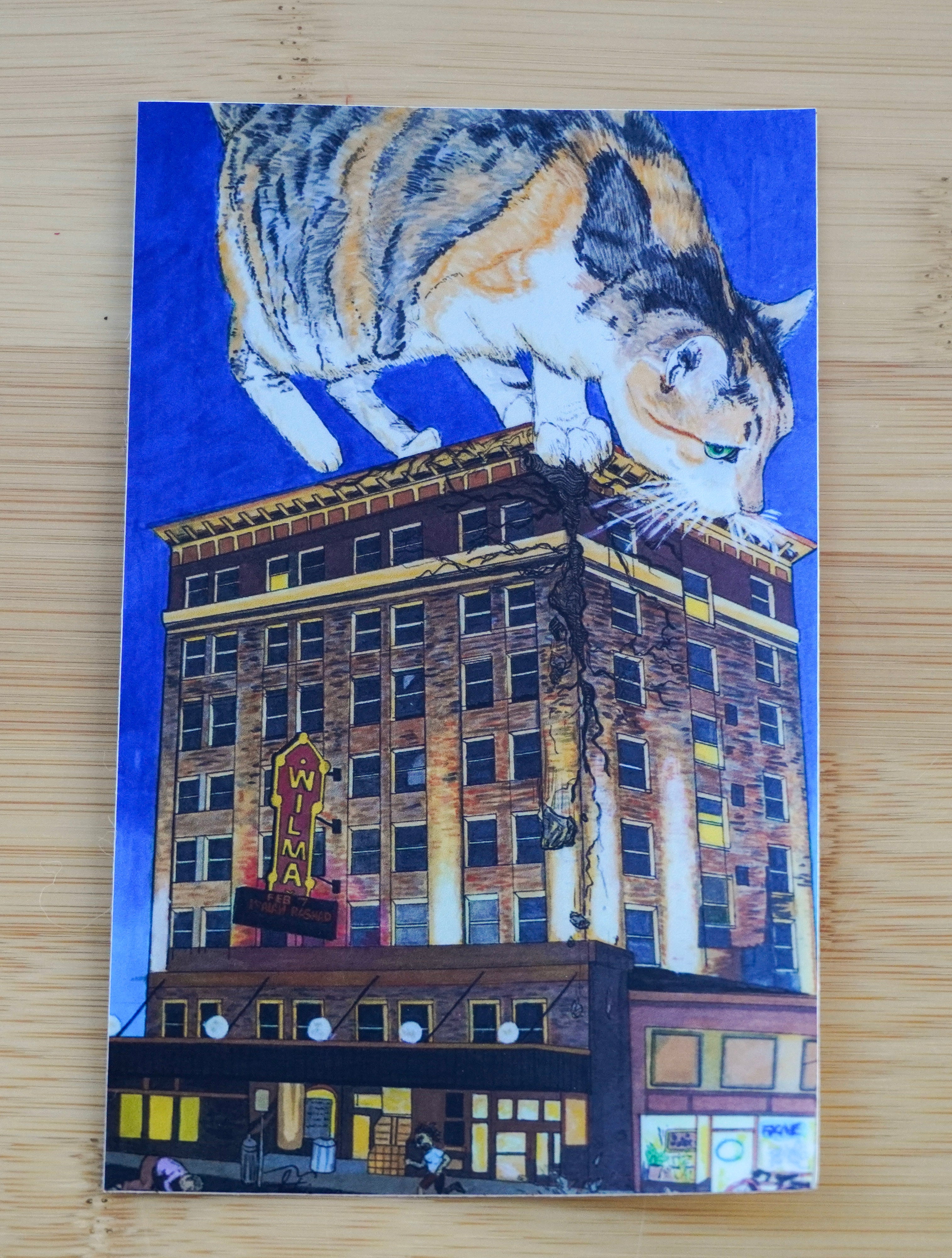 Wilma Cat Sticker