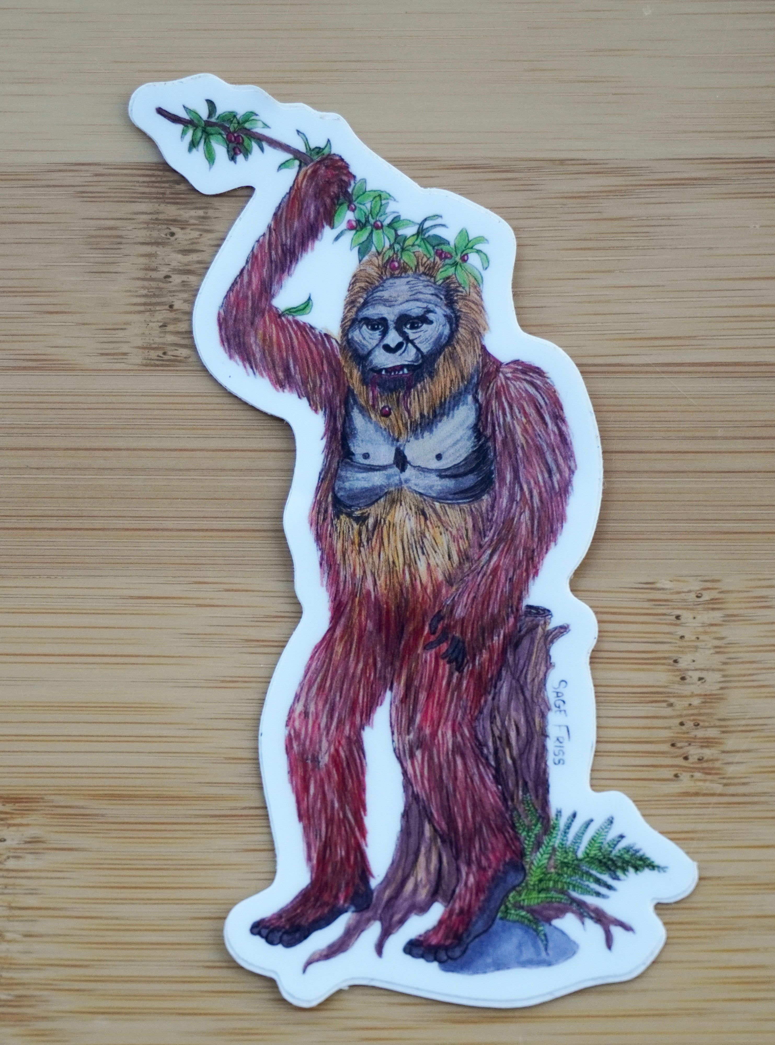 Bigfoot Sticker