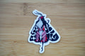Mothman sticker